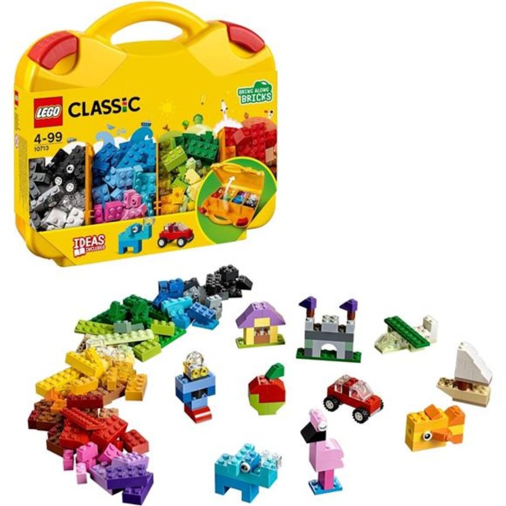 Classic Creative Suitcase 10713-Includes Sorting Storage Organizer Case with Fun